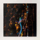 Tiflis in der Nacht Puzzle (Horizontal)