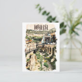 Tiflis Stadt Sicht Postkarte (Stehend Vorderseite)
