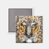 Tig the Tiger Magnet (Vorderseite/Rückseite)