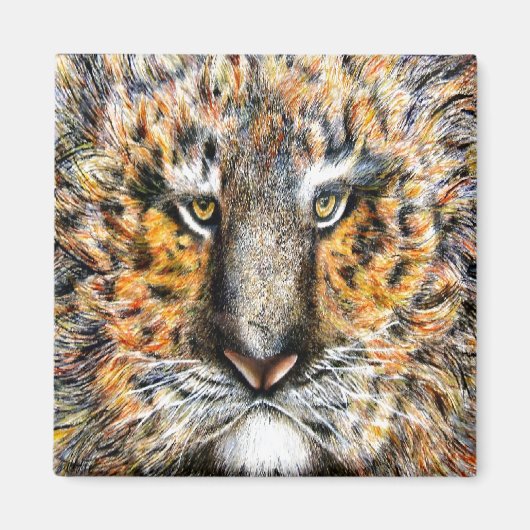 Tig the Tiger Magnet (Vorne)