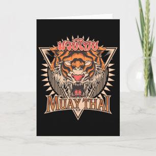 Tigar Muay Thai Mma Vintage Kickbox-Training _1 Karte
