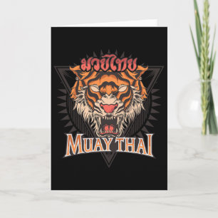 Tigar Muay Thai Mma Vintage Kickbox-Training  Karte