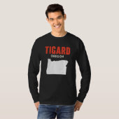 Tigard Oregon USA State America Travel Oregonian T-Shirt (Vorne ganz)