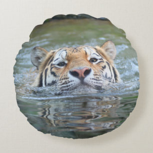 Tiger20160201 Rundes Kissen