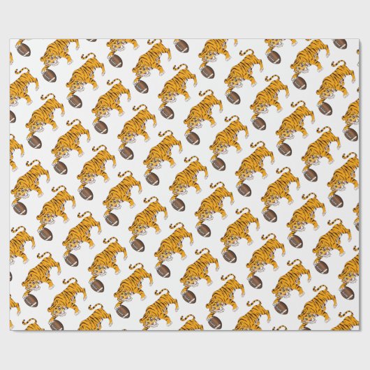 tiger4 geschenkpapier (Flach)