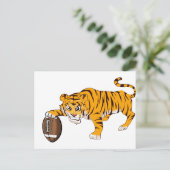tiger4 postkarte (Stehend Vorderseite)
