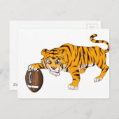 tiger4 postkarte (Vorne/Hinten)