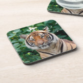 Tiger 001 getränkeuntersetzer (Linke Seite)