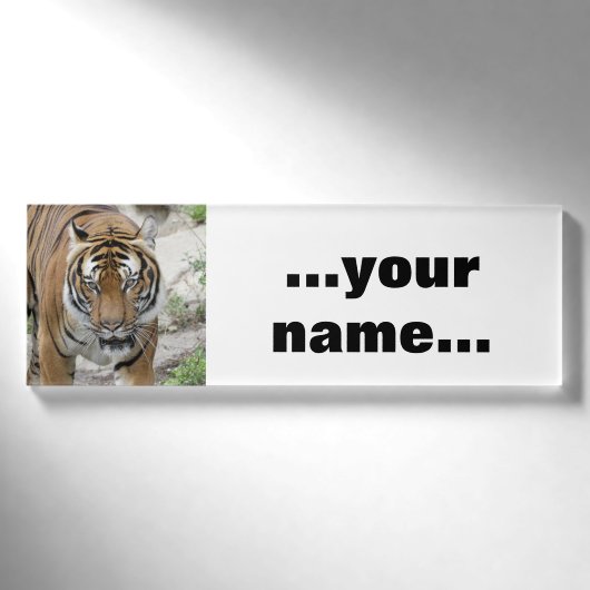 Tiger_001 Namenschild (Vorderseite)