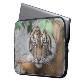 Tiger 008 laptopschutzhülle (Vorderseite Links)