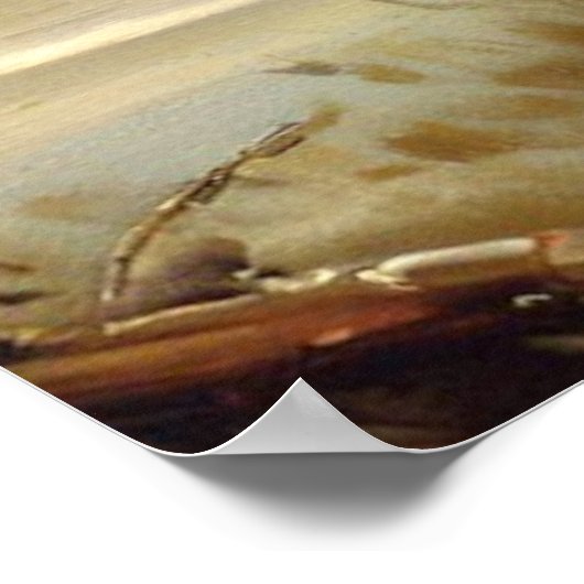 Tiger (11) Wildkatze Poster (Ecke)