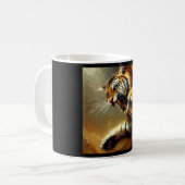 Tiger (12) Wildkatze Kaffeetasse (Vorderseite Links)