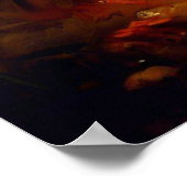 Tiger (13) Wildkatze Poster (Ecke)