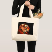 Tiger 1 A, Jumbo-Tasche Jumbo Stoffbeutel (Vorderseite (Produkt))