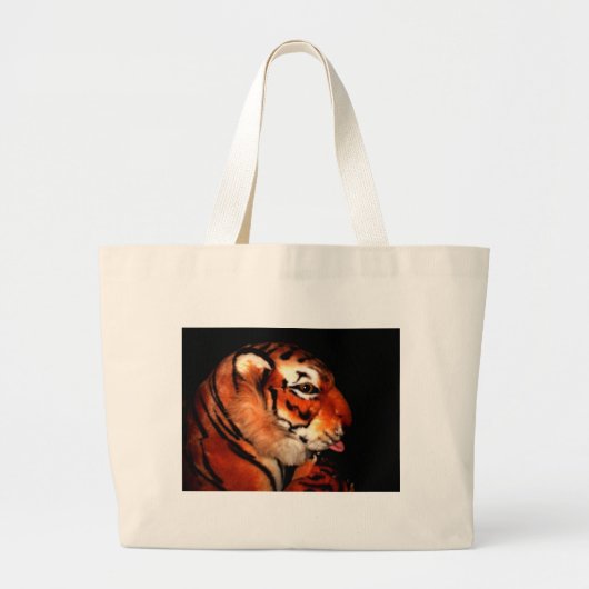 Tiger 1 A, Jumbo-Tasche Jumbo Stoffbeutel (Vorne)
