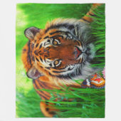 Tiger 1 fleecedecke (Vorderseite)