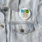 Tiger 1. Geburtstag T - Shirt und Geschenke Button (Beispiel)