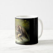 Tiger (1) Wildkatze Kaffeetasse (VorderseiteRechts)
