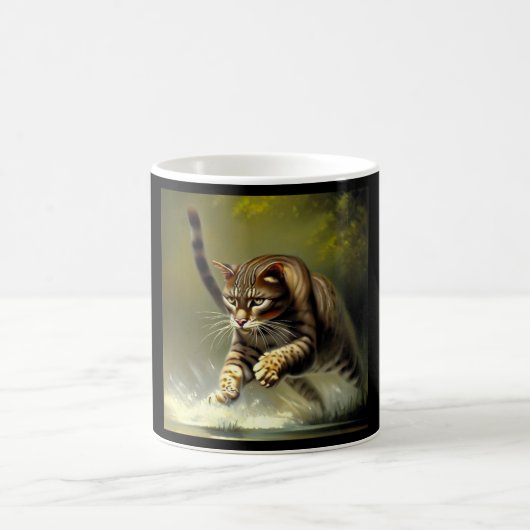 Tiger (1) Wildkatze Kaffeetasse (Mittel)