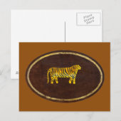 Tiger 2009 postkarte (Vorne/Hinten)
