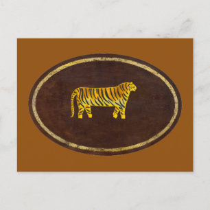 Tiger 2009 postkarte