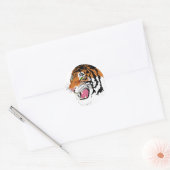 Tiger 2010 runder aufkleber (Umschlag)
