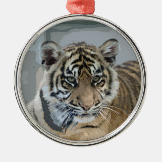 Tiger_2014_0901 Silbernes Ornament