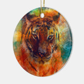 Tiger 2022 Keramik Ornament (Links)