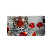 Tiger 2022 Rücksendeadresse Adressaufkleber (Vorne)