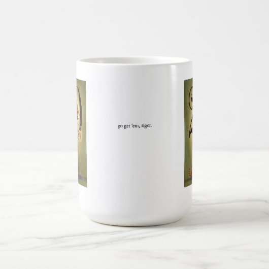 Tiger-20. Wiedersehen-Tasse Kaffeetasse (Mittel)