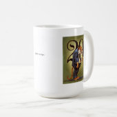 Tiger-20. Wiedersehen-Tasse Kaffeetasse (VorderseiteRechts)