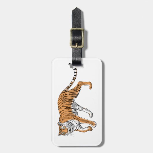 Tiger 2 gepäckanhänger (Vorderseite vertikal)