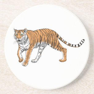 Tiger 2 getränkeuntersetzer