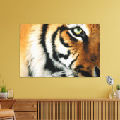 Tiger 2 - überzogene Canvas Leinwanddruck (Insitu (Wohnzimmer))