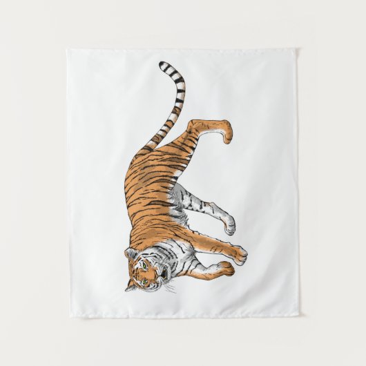 Tiger 2 wandteppich (Vorderseite)