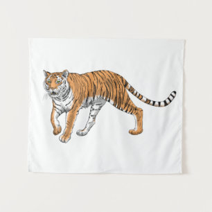 Tiger 2 wandteppich