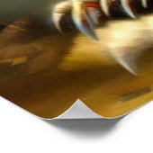 Tiger (2) Wildkatze Poster (Ecke)