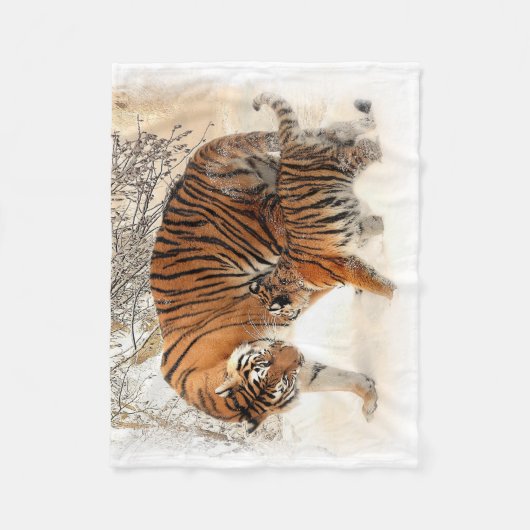 Tiger 2A Fleecedecke (Vorderseite)