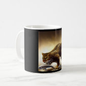 Tiger (3) Wildkatze Kaffeetasse (Vorderseite Links)