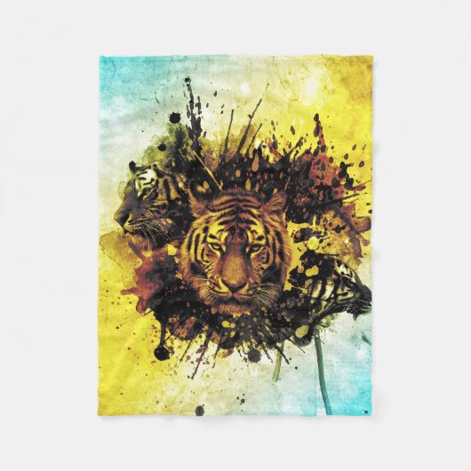 Tiger 3A Fleecedecke (Vorderseite)