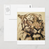 tiger 50x50 2012 postkarte (Vorne/Hinten)