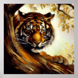 Tiger (5) Wildkatze Poster