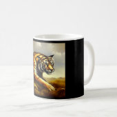 Tiger (7) Wildkatze Kaffeetasse (VorderseiteRechts)