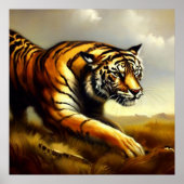 Tiger (7) Wildkatze Poster (Vorne)