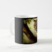 Tiger (9) Wildkatze Kaffeetasse (Vorderseite Links)