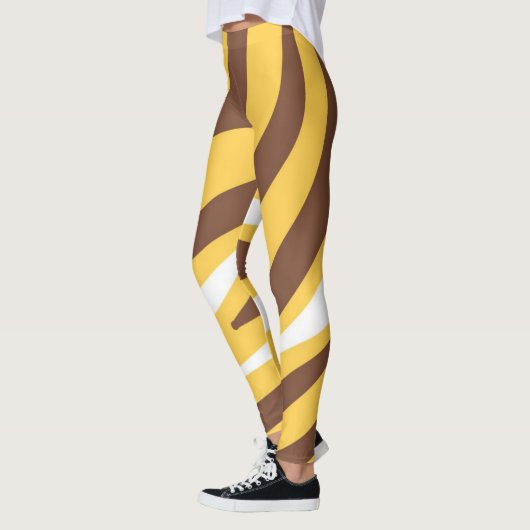 tiger abstract art leggings (Links)