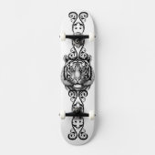 TIGER ABSTRACT SKATEBOARD (Vorderseite)