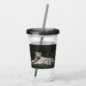 Tiger Acryltrinkbecher (Rückseite)