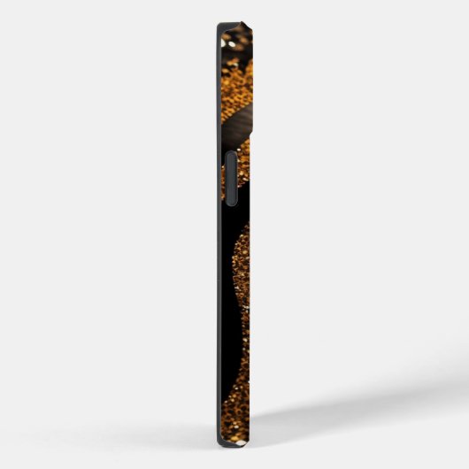 Tiger Agate Glitzer iPhone Mate Tough Case (Rückseite / Rechts)