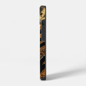 Tiger Agate Glitzer iPhone Mate Tough Case Hülle (Linke Seite)